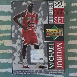 Upper Deck Michael Jordan 23 Retirement Card Set - Red